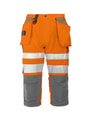 Projob korte werkbroek 6510 oranje
